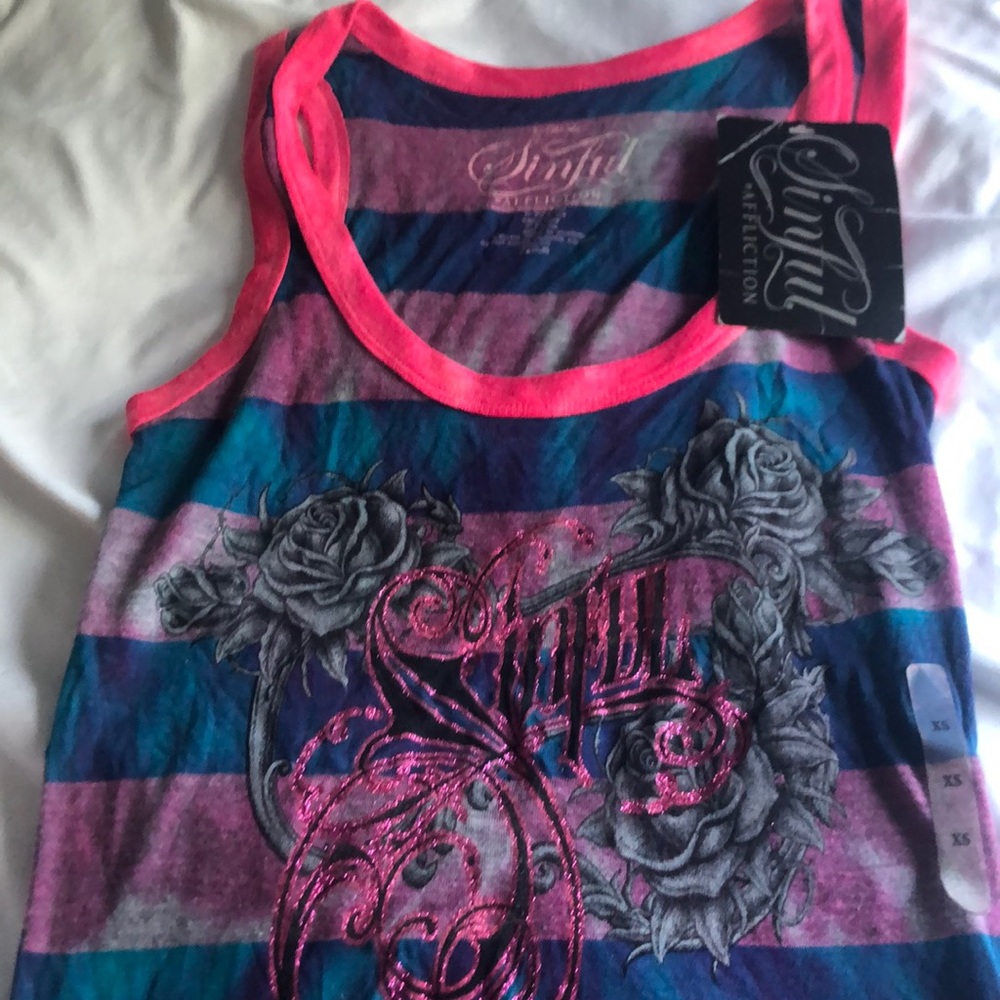 Affliction Sinful tank top